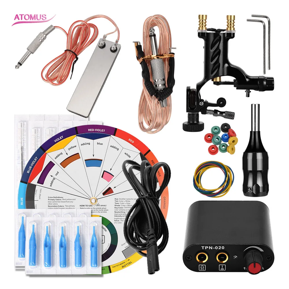 

Rotary Tattoo Machine Kits Machine Set Tatuaje Professional For Beginners Tatuajes Tatoo Beginner Tatouage Professionnel Tatto