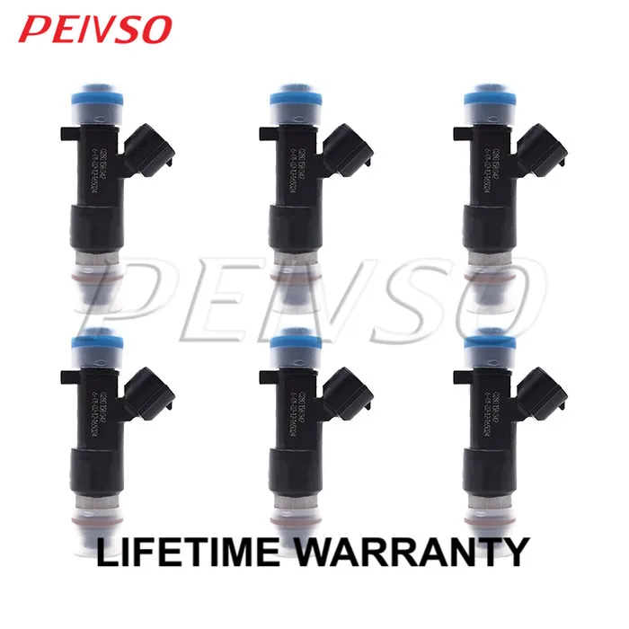 

6x 0280158042 16600-CD700 fuel injector for Infiniti G35 2004~2007 FX35 2005~2008 M35 2006~2008 3.5L V6