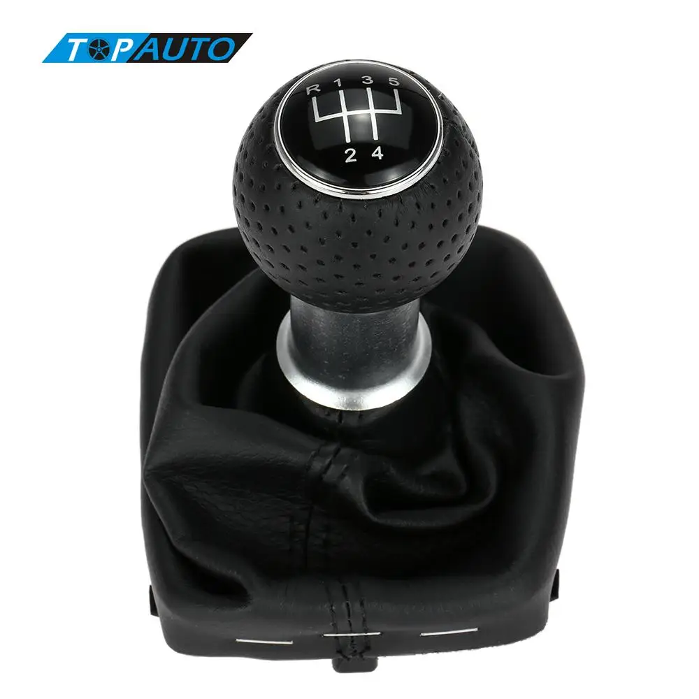 5 Speed Dustproof Gear Shift Knob Gear Stick Gaiter Boot Replacement