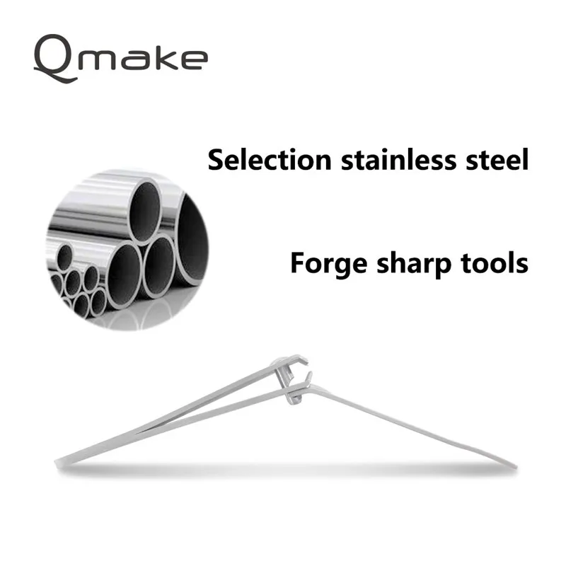 Qmake 11 шт . набор маникюрных инструментов для ногтей кусачки ног ножницы пинцет
