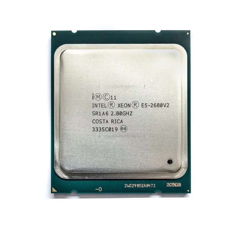 Intel Xeon E5 2680 V2 Processor 2.8GHz 25M LGA 2011 SR1A6 C2 E5-2680 V2 CPU 100% normal work cpu core