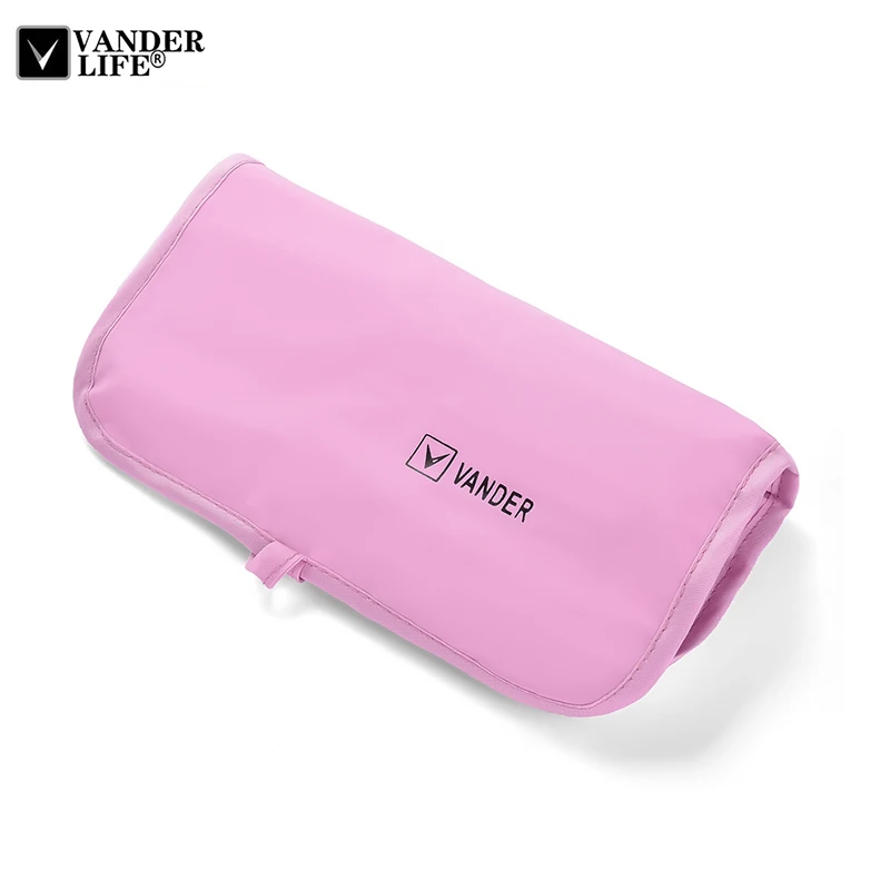 

VANDER New Arrive Fashion Purple Makeup Bag High Quality Portable Nylon 10 Brush Makeup Brush Package Necessaries