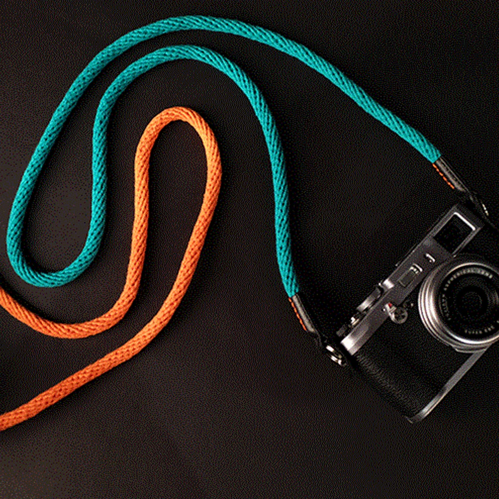 

Camera Shoulder Strap Cotton 120cm Soft Handmade Neck strap Generic For Canon Nikon D90 7D 6D 60D 600D 70D700D SLR DSLR 4 Colors