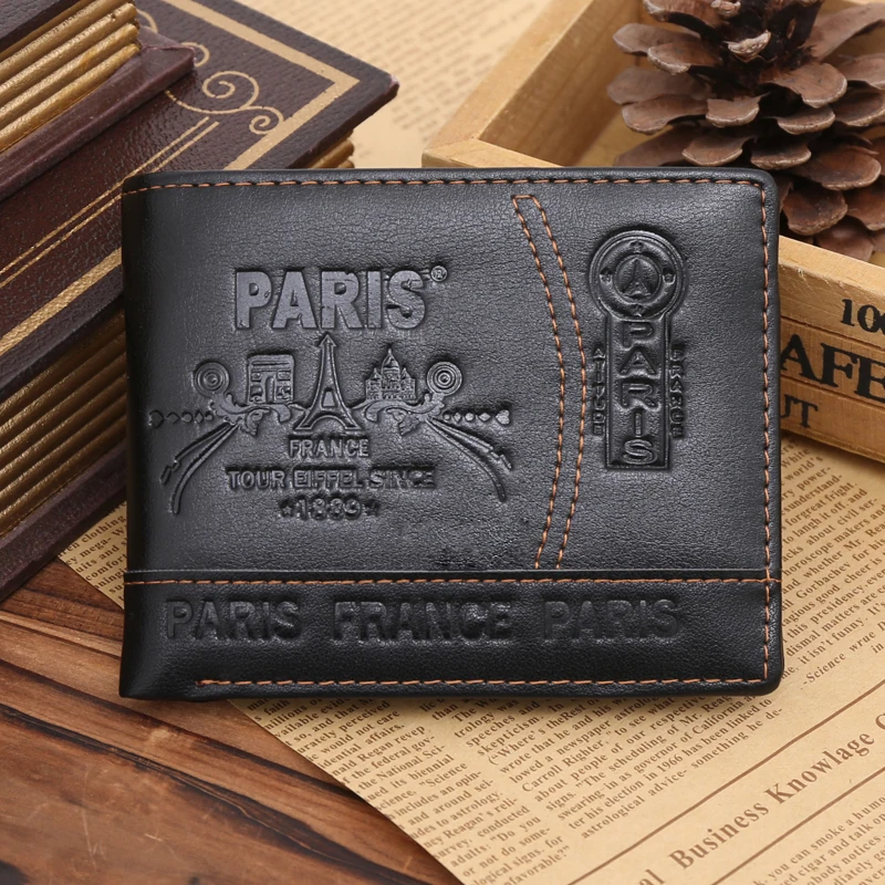 Мужские кошельки мужские от известного бренда Carteira Masculine Billeteras Porte Monnaie Monedero