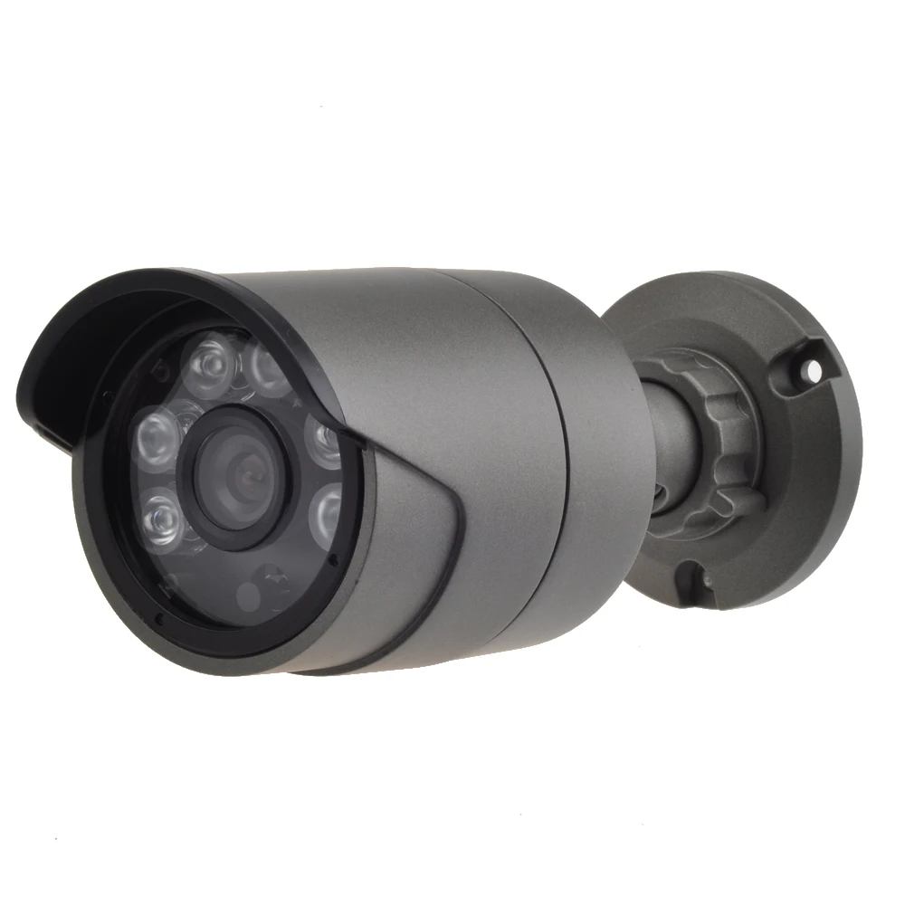 CCTV AHD камера 1.0MP/2.0MP 720 P/1080 P металлическая водонепроницаемая IP66 наружная 6 светодиодов камера видеонаблюдения IR Cut