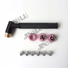 Горелка для воздушно-плазменной резки SG-55 AG-60 Фонарь Корпус электрод наконечник щит 24 шт