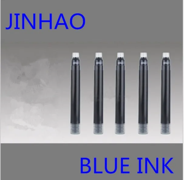 GIFT Standard size BLACK High Quality 100 Fountain Pen Ink Cartridges