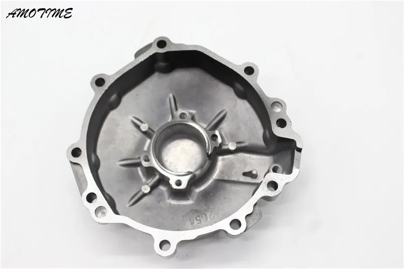 Подходит для Kawasaki ZX-6R ZX6R 2009 2010 2011 2012 2013 двигатель мотоцикла статора Обложка Черный с левой стороны картера