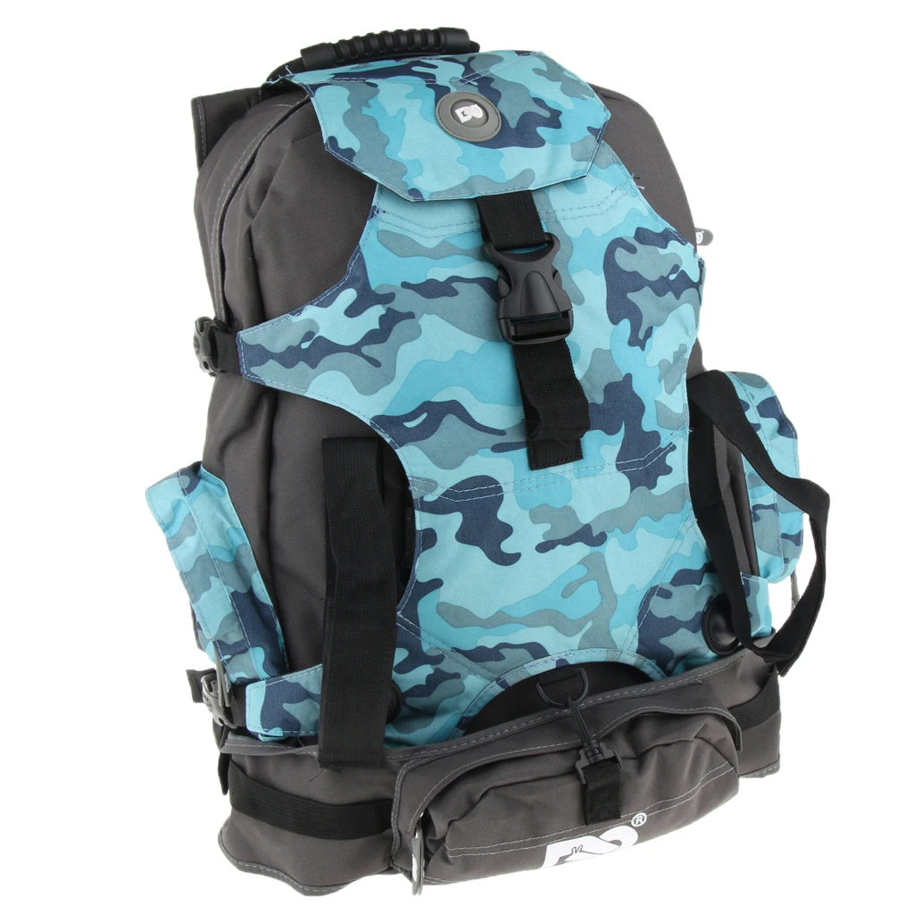

Skates Backpack Roller Skate Equipment Bag Storage Container Holder Carrier with Multi Pockets