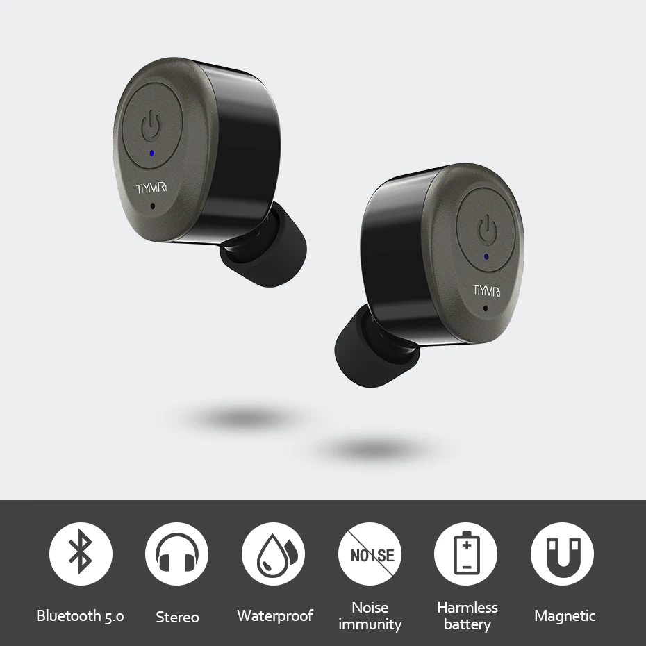 Wireless Headset Wireless Headphones Headsets Deep Bass Stereo Sound Sport Earphone With Mic Charging Box For All Smart Phone