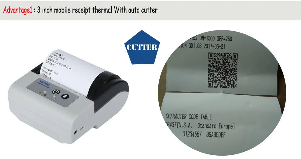 High Quality 80mm bluetooth printer