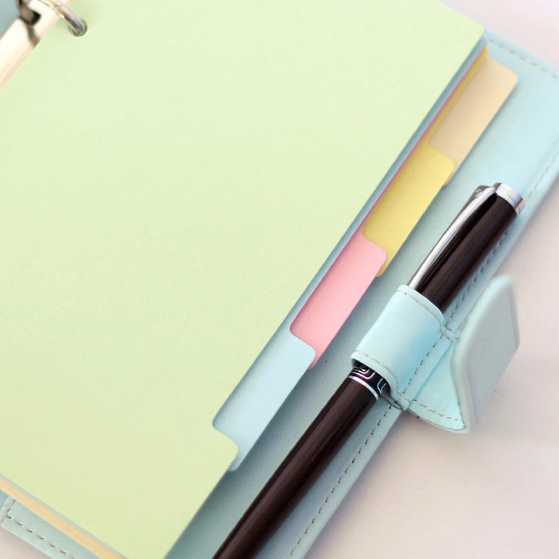Original classic spiral notebook divider, Cute fine organizer planner seperator pages Office school stationery index paper A5 A6 Original classic spiral notebook divider, Cute fine organizer planner seperator pages Office school stationery index paper A5 A6
