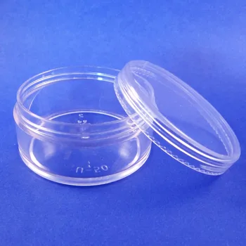 

10 PCS Clear Cosmetic Container Plastic Makeup Packaging 50 gr Storage Jars (AY81P(50)-C=10pcs)