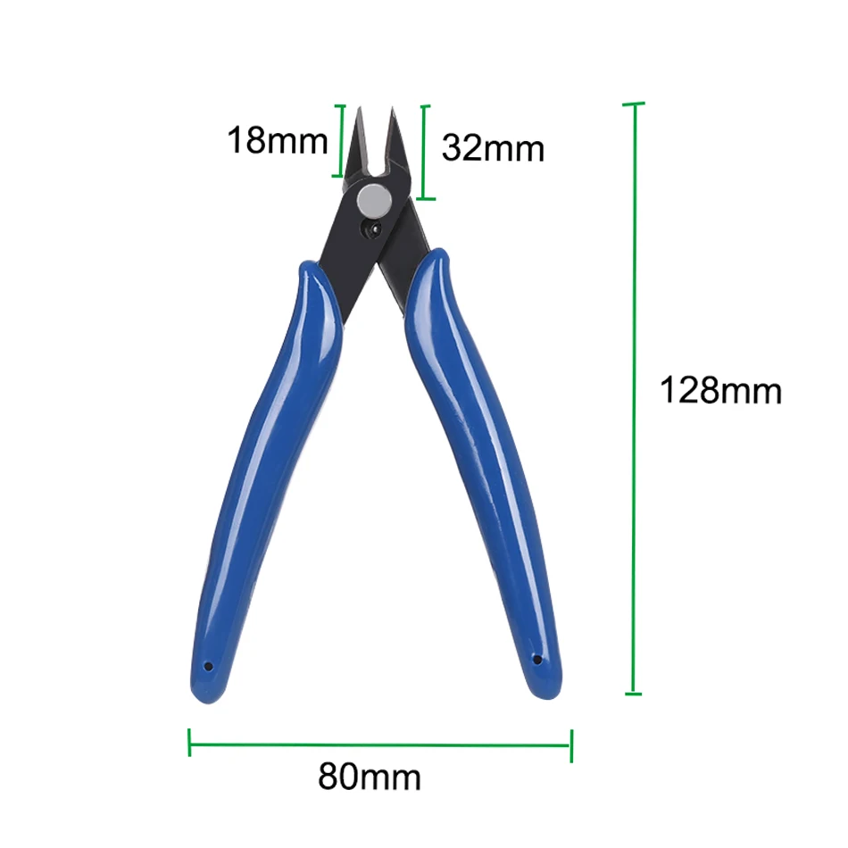 ZJCOSTOL кусачки плоскогубцы диагональные плоскогубцы ножницы DIY инструмент модель плоскогубцы мини диагональные кусачки многоцветный