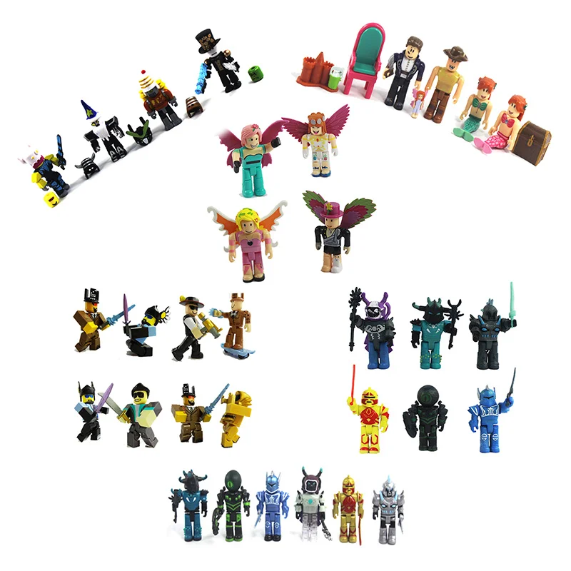 Minecraft Roblox Juguetes 7 cm PVC Mini juego modelo Roblox niños acción y juguete figuras Juguetes