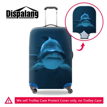 

Luggage Protective Cover Shark 3D Print Travel Luggage Cover Whale Animal Suitcase Protective Cover Apply For 18-30 Inch Case