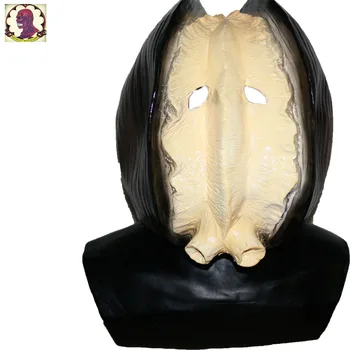 

2018 Top Sell Newly Design Deluxe Quality Realistic Party Dress Adult Latex Rubber Clamshell Man Head Mask