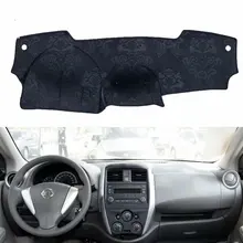 Для Nissan Micra марта K13 2010 2011 2012 2013 фланель Dashmats Dashboard Чехлы Даш Pad автомобилей коврик ковер