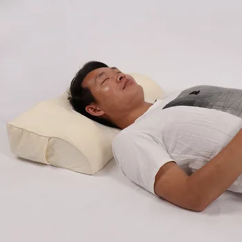 

2019 New Carbon Soft Fiber Heated Pillow Massage for Back Neck Pain Relief Music Relax
