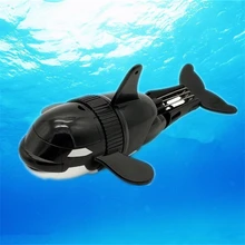 

18cm Simulation of electric fish Children's bathing water toys Clockwork small fish boat swimming fishing toys