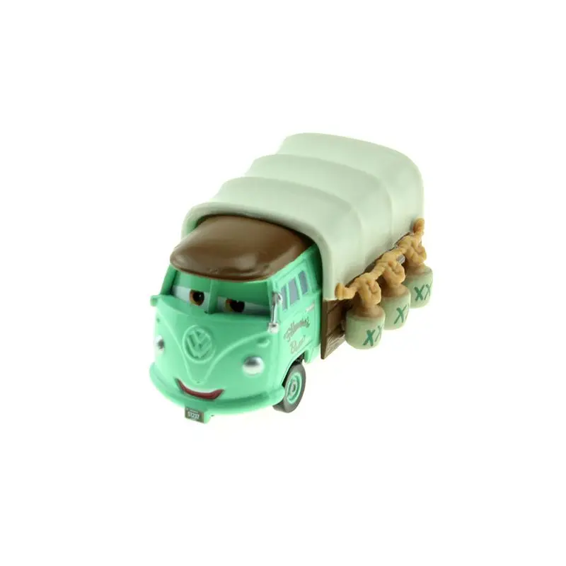 Disney Pixar тачки 3 шт./лот Fillmore 1:55 Масштаб литья под давлением металлический сплав игрушечные модели автомобилей для детей подарки на день рождения Juguetes