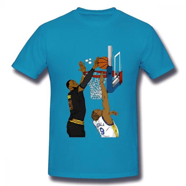 lebron james block t shirt