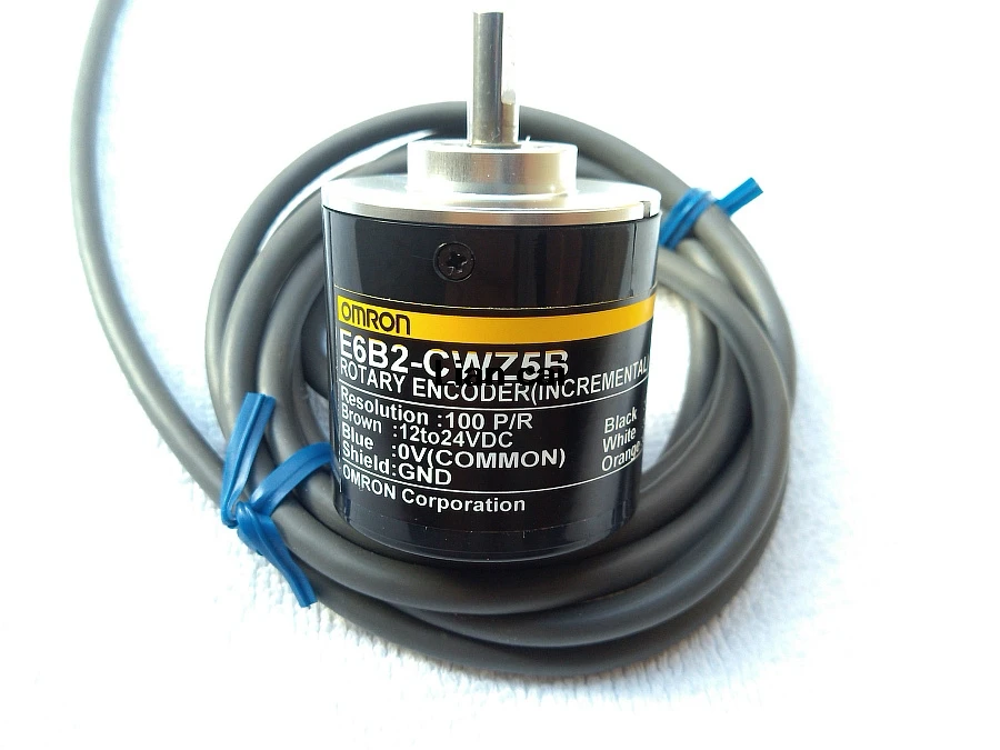 

Free shipping E6B2-CWZ5B 10/20/30/100/200/300/360/400/500/600/1000/1024/P/R Incremental rotary encoder,PNP output