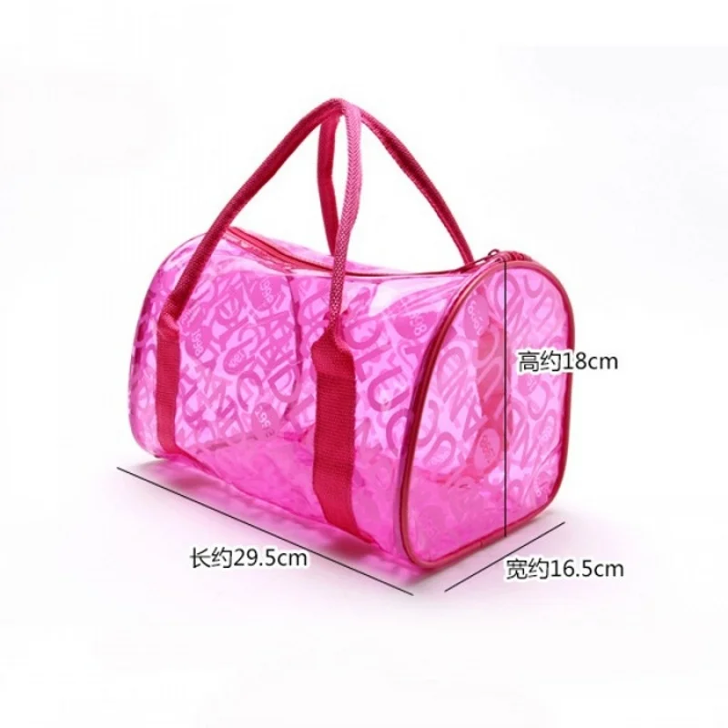 Женские модные сумки для макияжа из водонепроницаемого прозрачного ПВХ косметичка дорожный органайзер для туалетных принадлежностей Портативная сумка для ванной