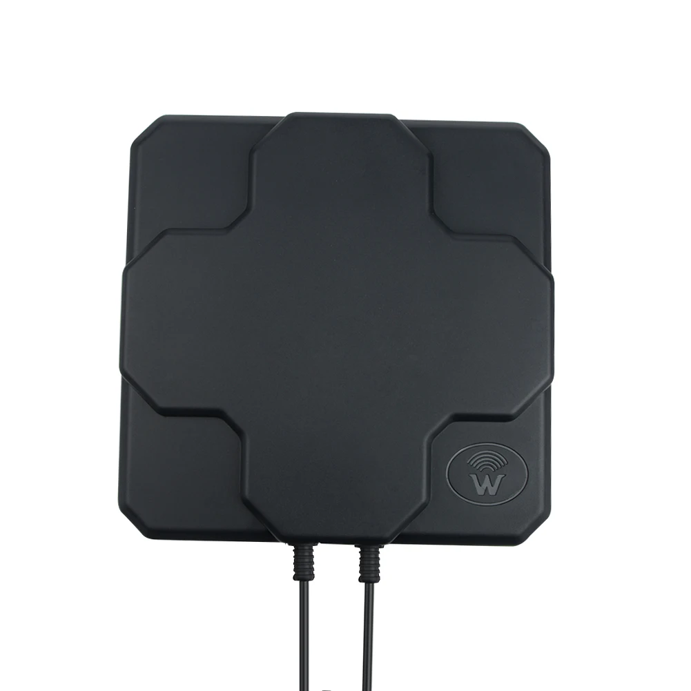 

2*22dBi outdoor 4G LTE MIMO antenna,LTE dual polarization panel antenna SAM -Male connector