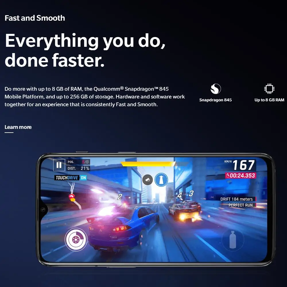 Global Firmware Oneplus 6T Mobile Phone 6.41\
