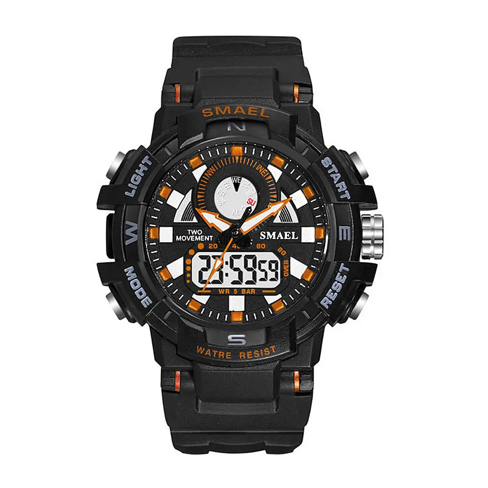 

2019 Waterproof Sports Military Shock Men's Analog Quartz Digital Watches Men Military Army Mens Watch Digital Sports Wristwatch