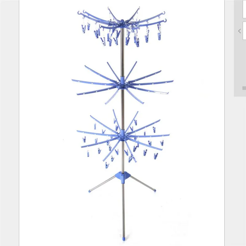 

new fashion 3 tiers foldable cloth hanger and drying racks (outdoor and indoor use) hot selling factory price towels hanger