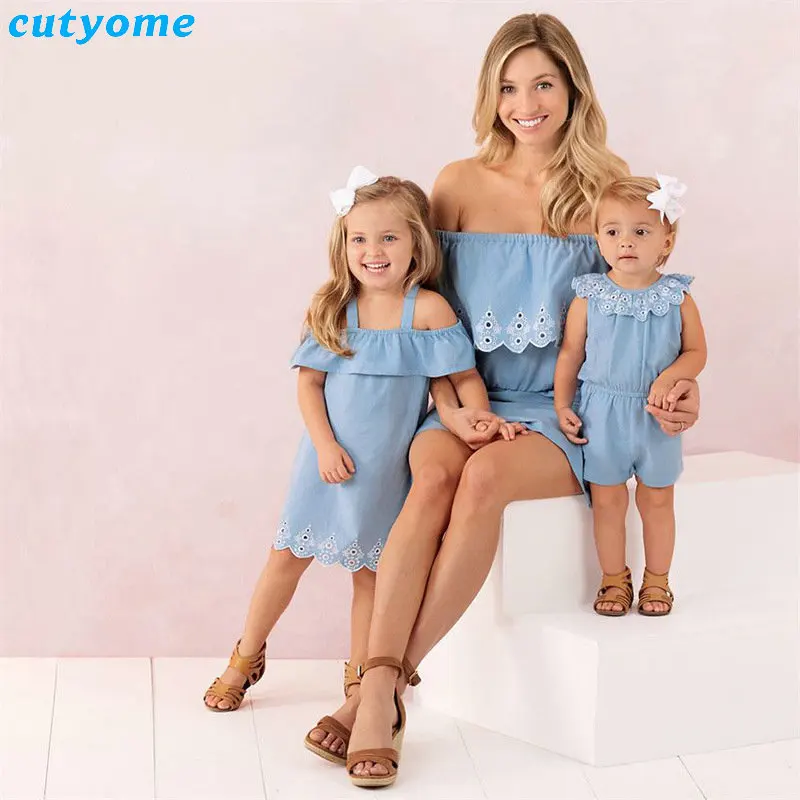 overall dress for baby girl