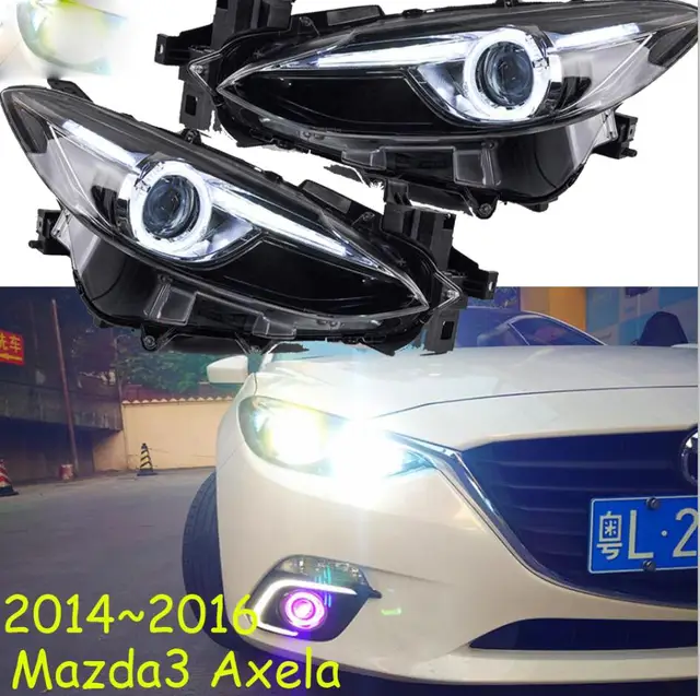 car Styling head lamp for Mazda 3 Headlight 2014 2015 2016year Mazda3