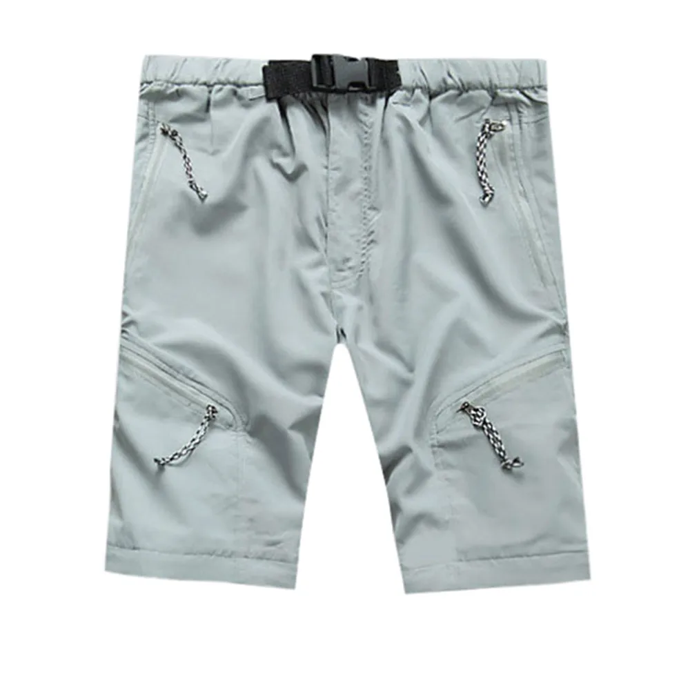 Мужские летние быстросохнущие тонкие отстегивающиеся водонепроницаемые брюки, мужские брюки, прямые поставки