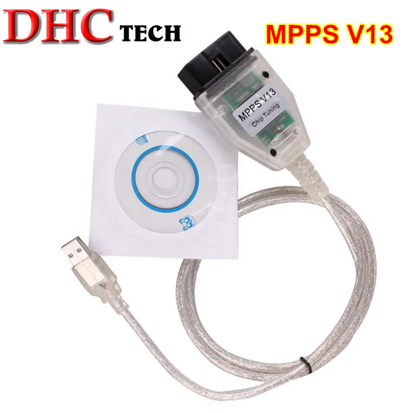 Новая версия SMPS MPPS V13.02 V13 K CAN Flasher Чип тюнинг ECU программист перекарта OBD2 OBDII