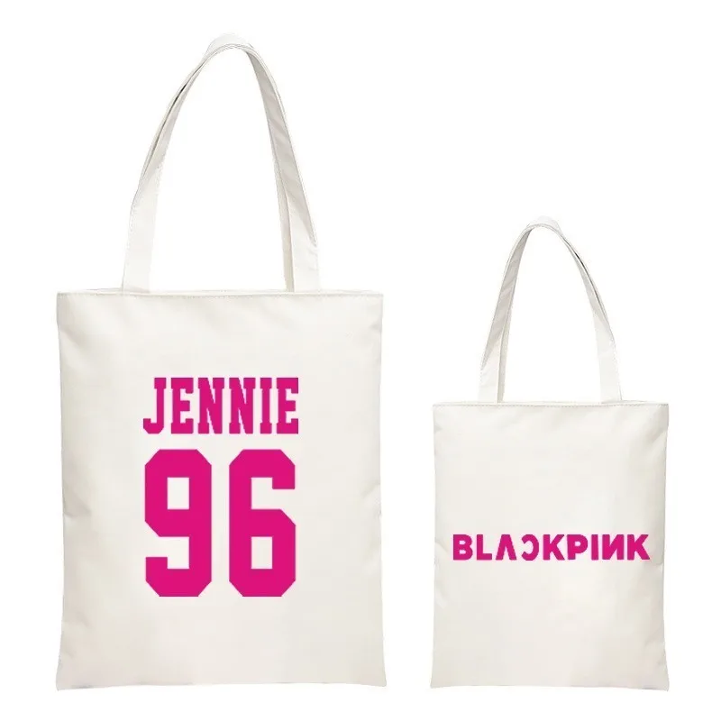 Черный розовый с фондовым рюкзаком большая чаша холщовый женский портфель с одной лямкой сумочка - Цвет: white-jennie