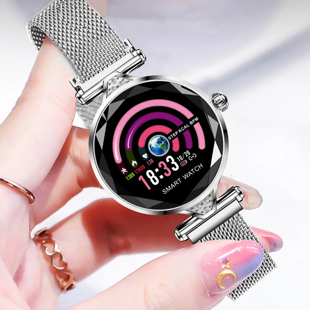 

Fitness Smart Watch Women Pedometer Heart Rate Monitor Sport Watches Intelligent Digital Touch Wristwatches For Android IOS