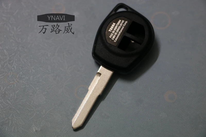 

YNAVI Car Key For Suzuki Grand Vitara Swift Ignis 2 Buttons Replacement Fob Case Blank Shell Keyless Entry Housing Hu133r