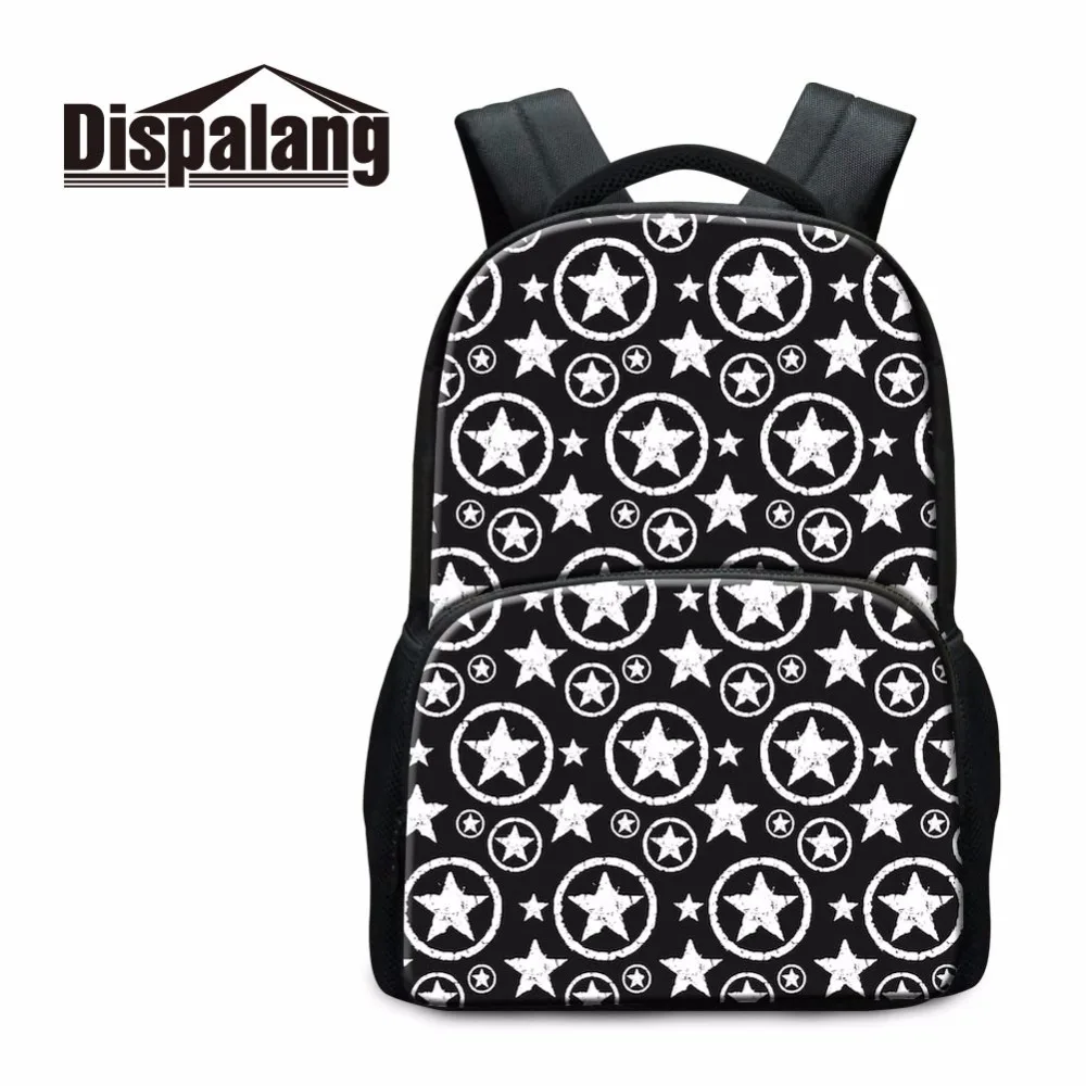 

Dispalang Star Pattern Fashion Men's Notebook Backpack Male Shoulder Bag For Traveling School Bookbags Leisure Rugzak Sac A Dos