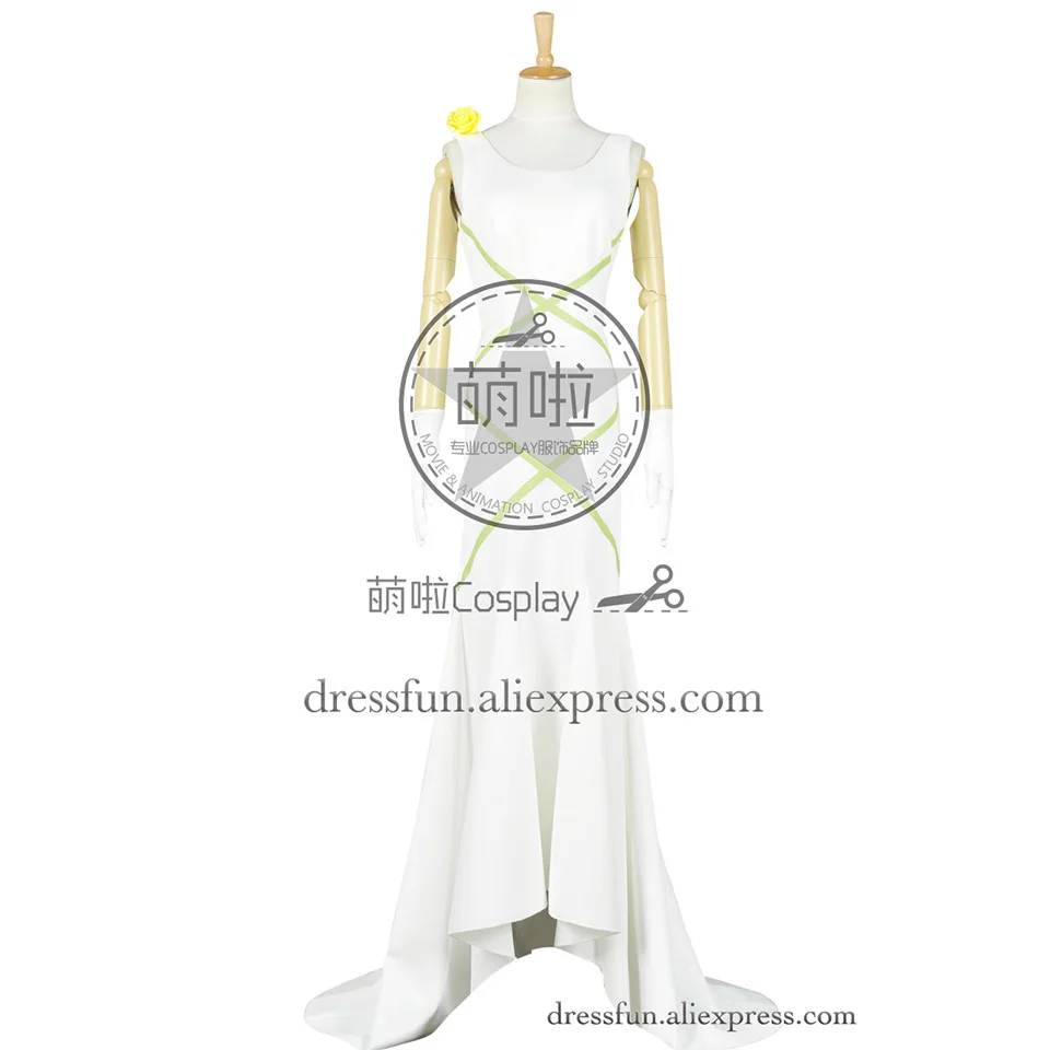 Принцесса и Лягушка Косплей Тиана принцесса костюм белое торжественное платье Модная красивая одежда быстрая доставка Хэллоуин