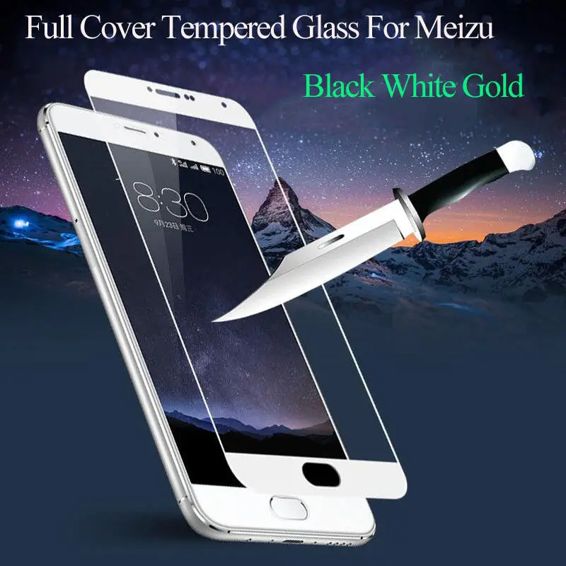 2.5D HD закаленное стекло для Meizu M3E Pro 6 7 Plus M3S mini M3 Note MX6 Защитное экрана M3X Max U10