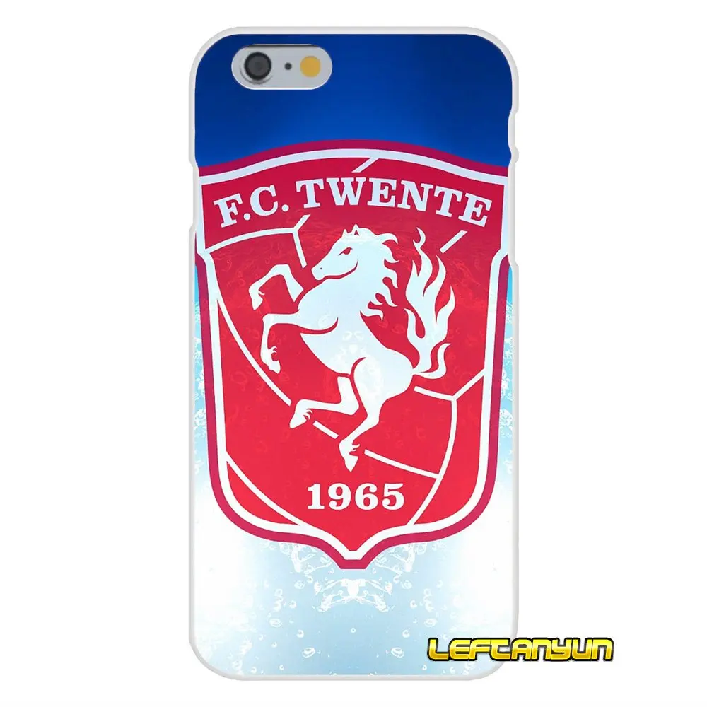 Для FC Twente Мягкий силиконовый чехол для iPhone X 4 4S 5 5S 5C SE 6 6 S 7 8 Plus - Цвет: as pictures