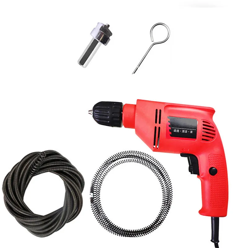 

220V 1680W Household Toilet sewer pipe clog electric drill dredge machine,kitchen bathroom floor drain sewer dredger tool,J19032