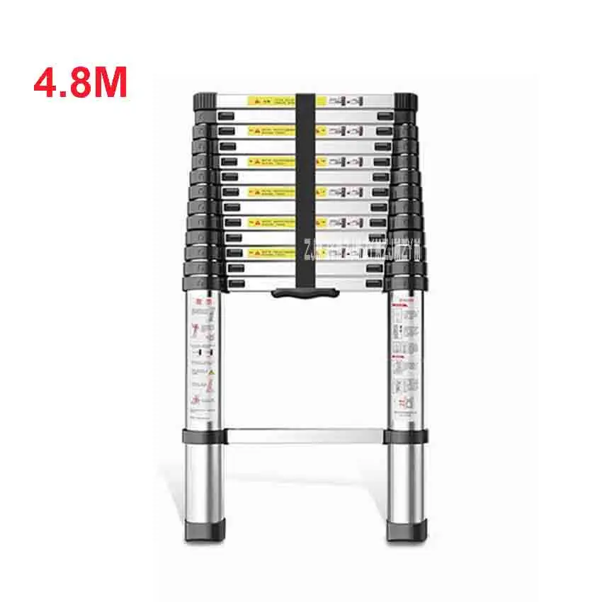 4.8 Meter DLT A Extension Ladder Aluminum Alloy Thickened Straight