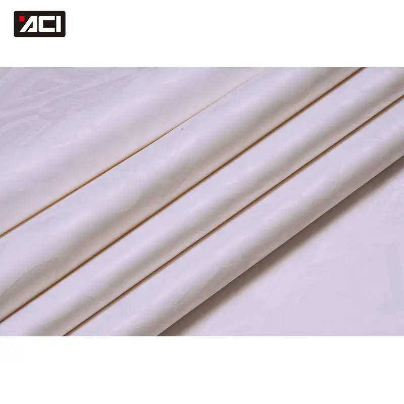 

ACI Similar To Getzner Quality Bazin Riche Fabric White Color Guinea Brocade Soft Polyester 10 Yards/Piece African Fabric Damask