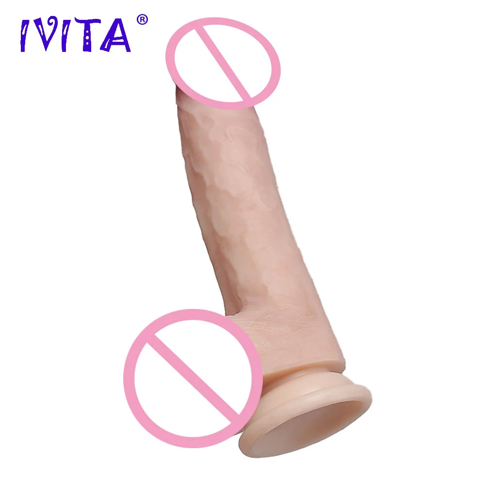 IVITA окрашенные огромные реалистичные фаллоимитаторы с присоской ультра