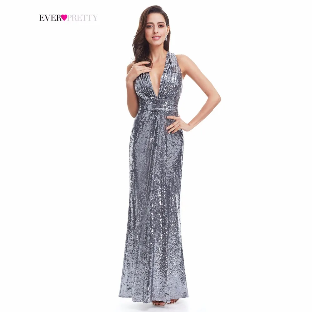 Wholesale Evening Dress Sparkle Ever Pretty Long Deep V-Neck 2017 Natural Waist EP07109GY Mesh Cross Back Shiny Sequin Evening Dress Buy Cheap Evening Dress Sparkle Ever Pretty Long Deep V-Neck 2017 Natural Waist EP07109GY Mesh Cross Back Shiny Sequin Evening Dress