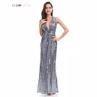 5% off! Evening Dress Sparkle Ever Pretty Long Deep V-Neck 2017 Natural Waist EP07109GY Mesh Cross Back Shiny Sequin Evening Dress Save 3.75 on Evening Dress Sparkle Ever Pretty Long Deep V-Neck 2017 Natural Waist EP07109GY Mesh Cross Back Shiny Sequin Evening Dress