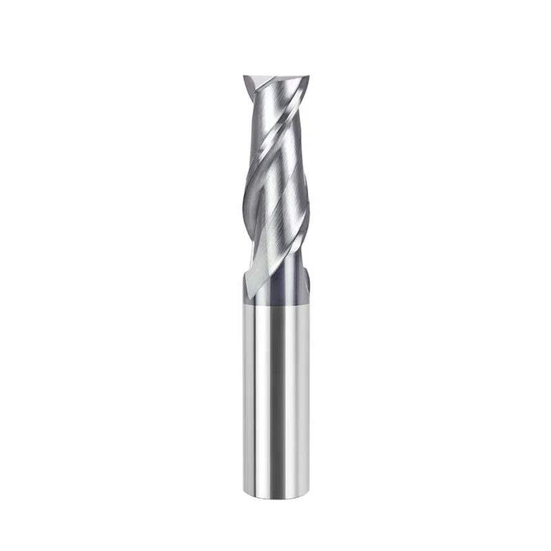 

5PCS HRC55 4,5,6,8,10,12*50 60 75mm tungsten carbide end mill 2two flutes CNC machine milling cutter drill bit